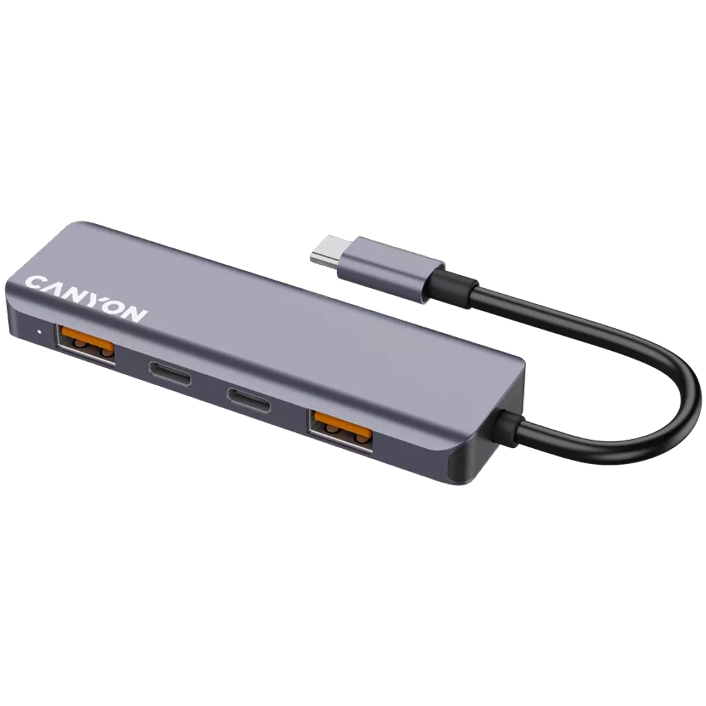 5 portový USB-C HUB DS-18 - Photo 2