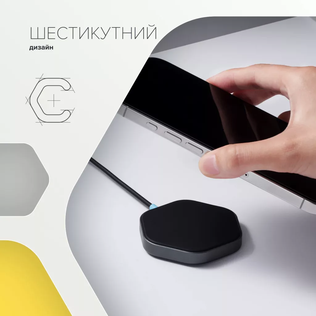 Бездротовий зарядний пристрій HEXAGON 110 - Photo 9