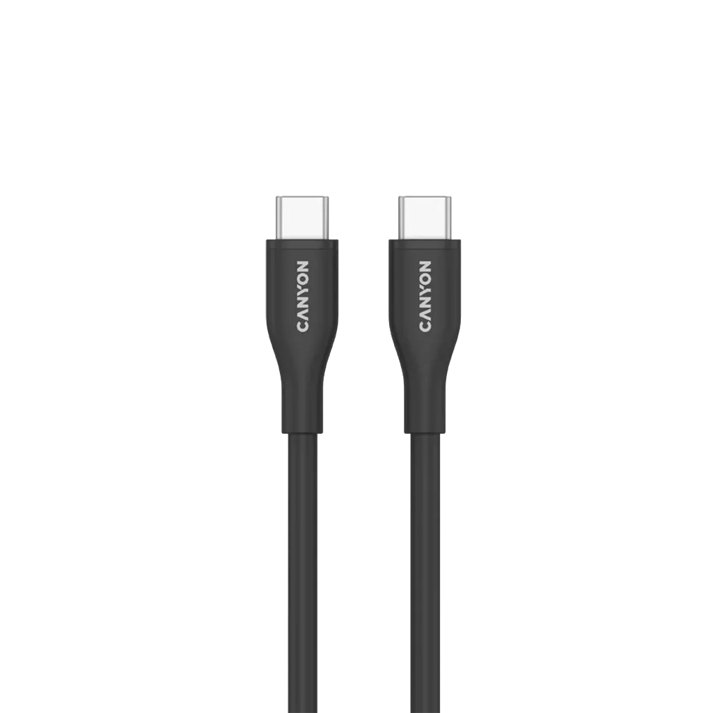 USB-C-zu-USB-C-Kabel CC60SC10 (Silikon, USB 2.0, 1 m) - Photo 2