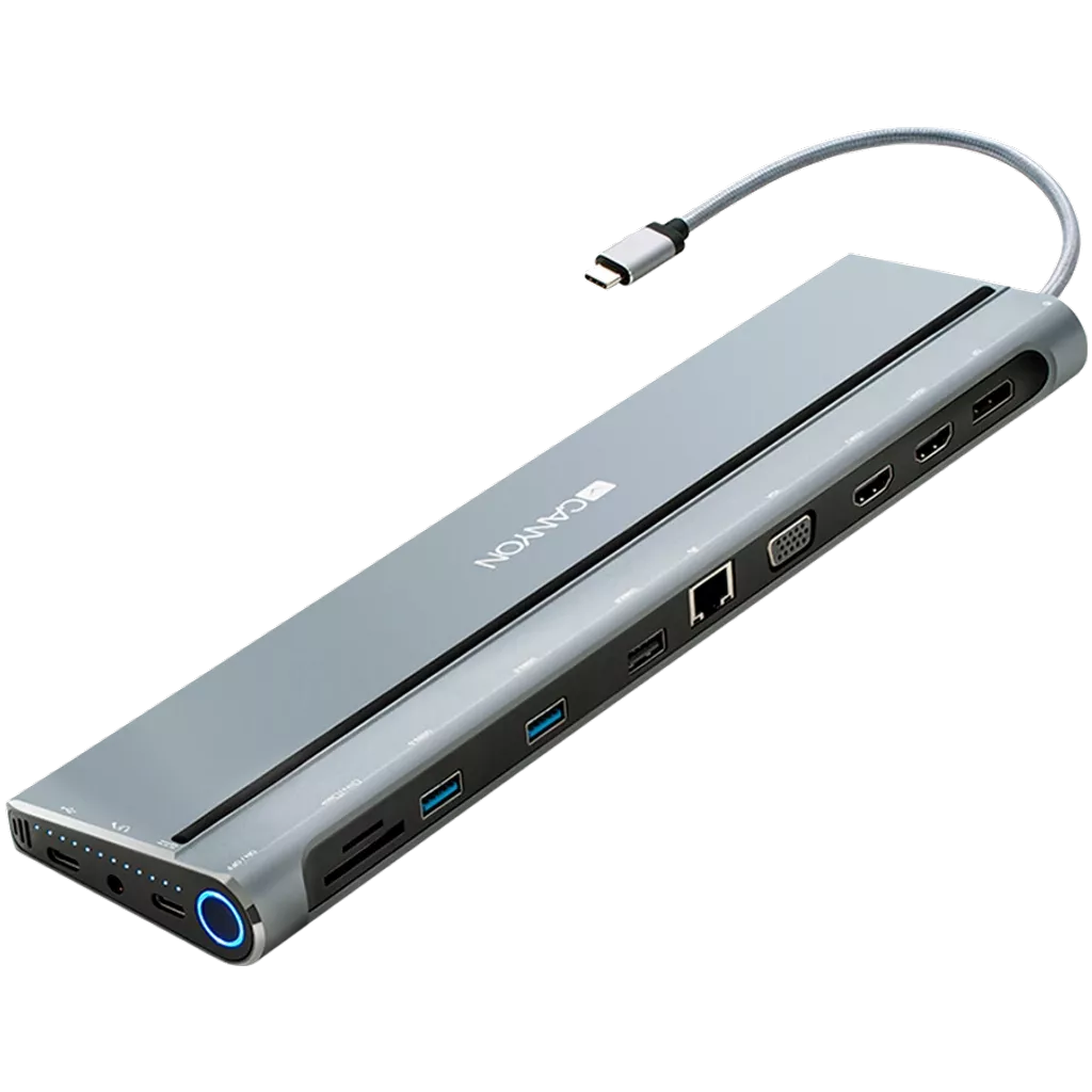USB Type C Multiport Docking Station 14-in-1 DS-9 - Photo 2