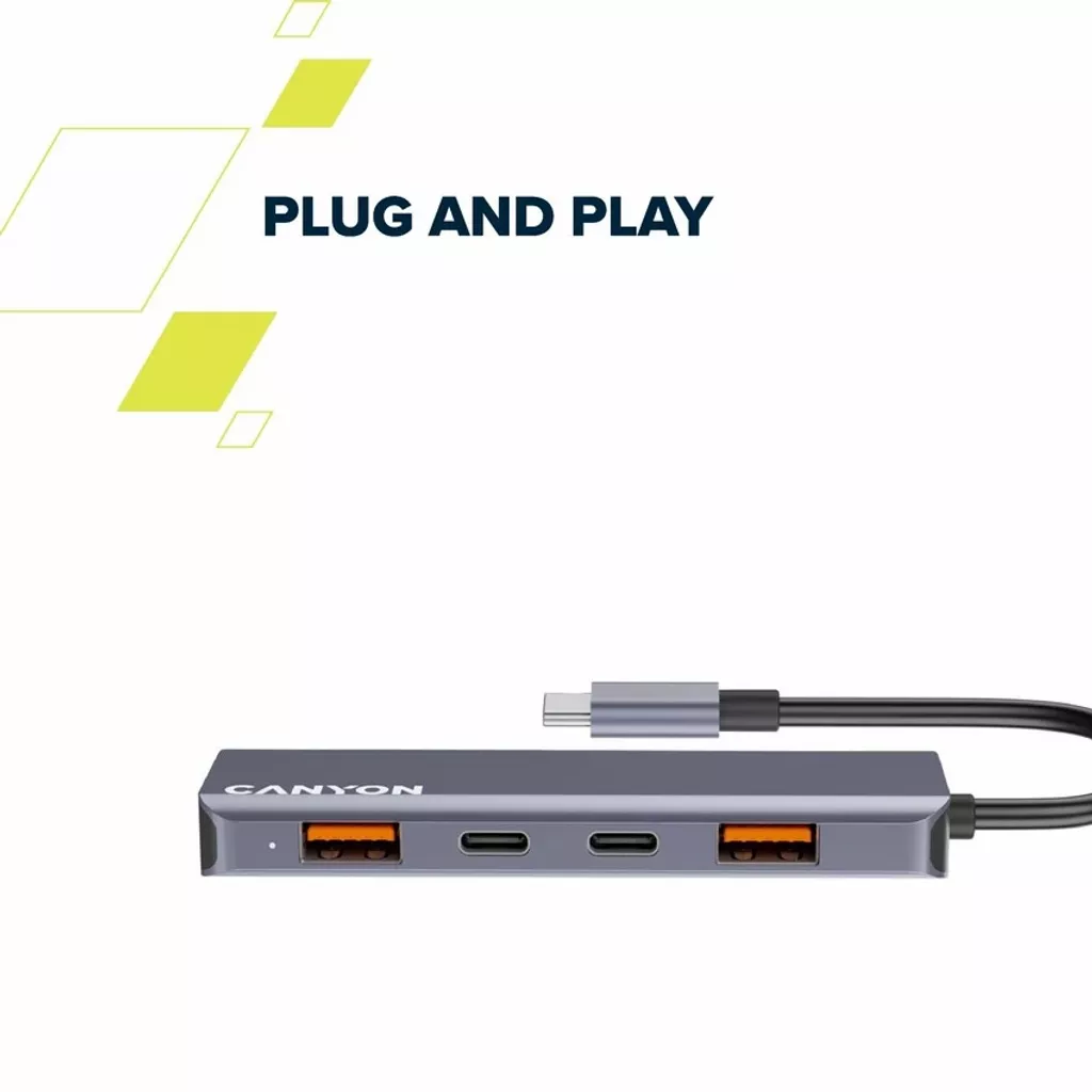 5 portový USB-C HUB DS-18 - Photo 7