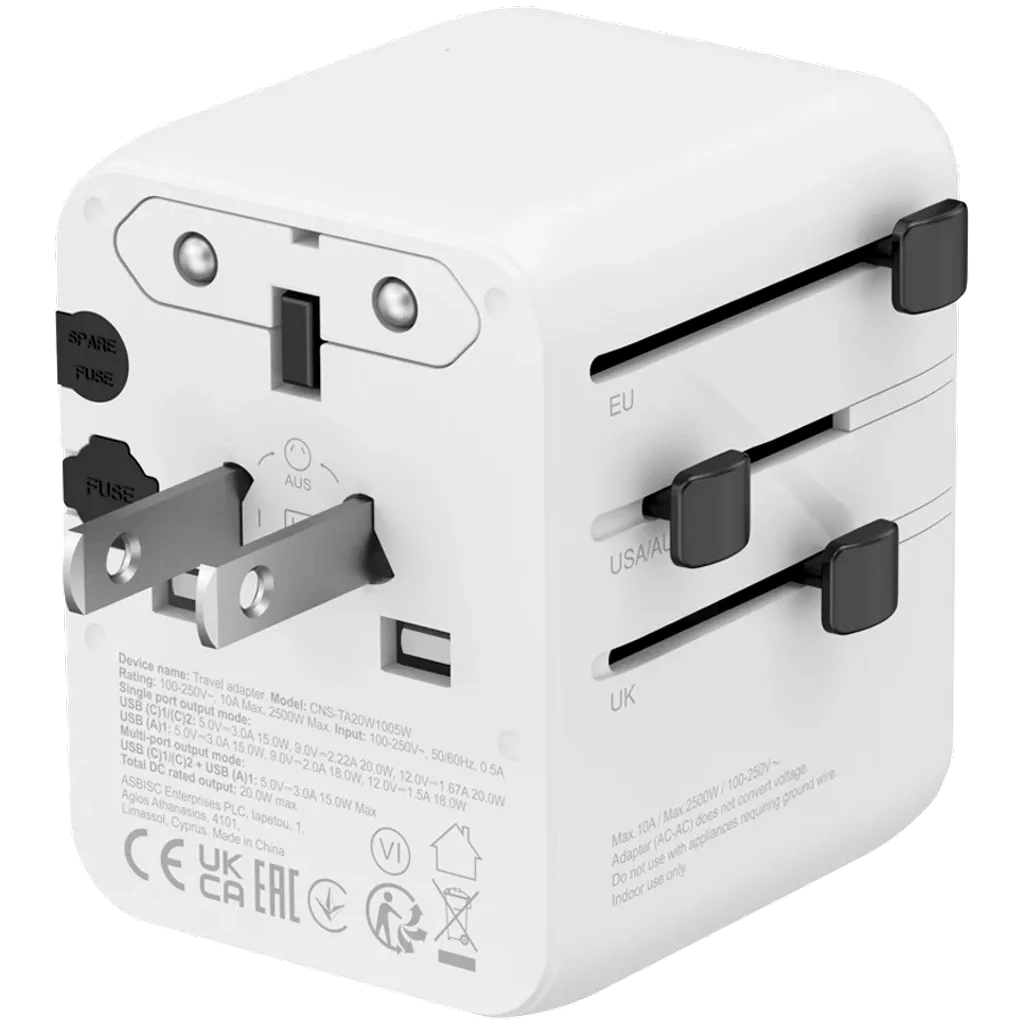 Universal Travel Adapter OnTour 20 - Photo 3