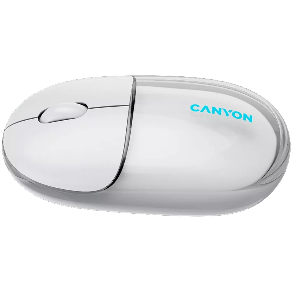 Input Devices - Mouse CANYON OnClick 24 (Wireless 2.4GHz 1200dpi), White - Photo 4