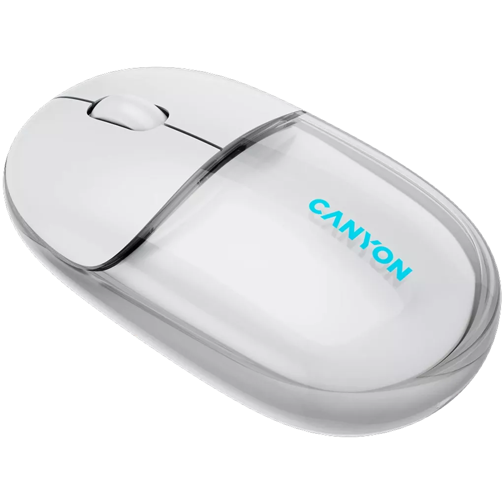 Input Devices - Mouse CANYON OnClick 24 (Wireless 2.4GHz 1200dpi), White - Photo 3
