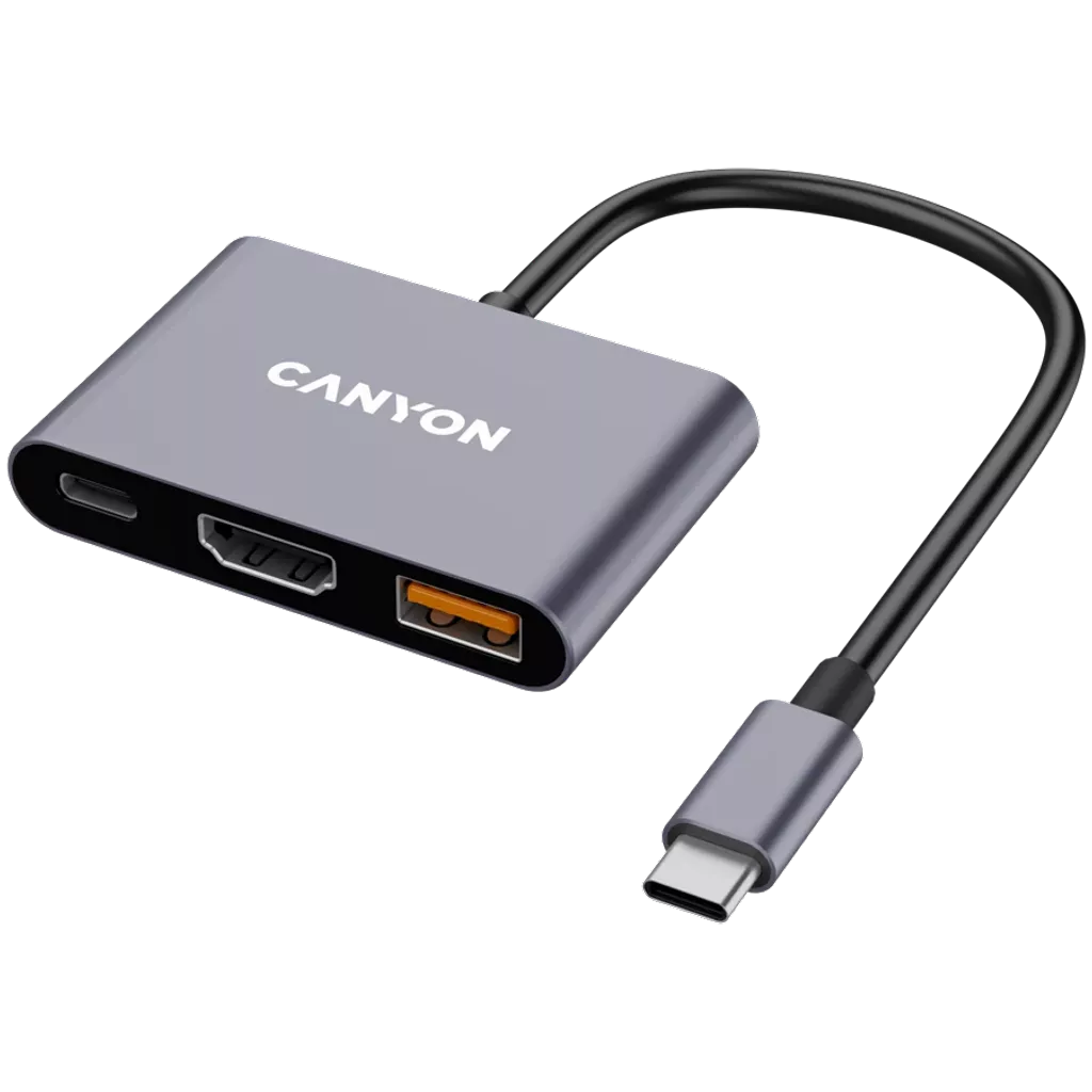 3-Port USB-C Hub DS-4 - Photo 2