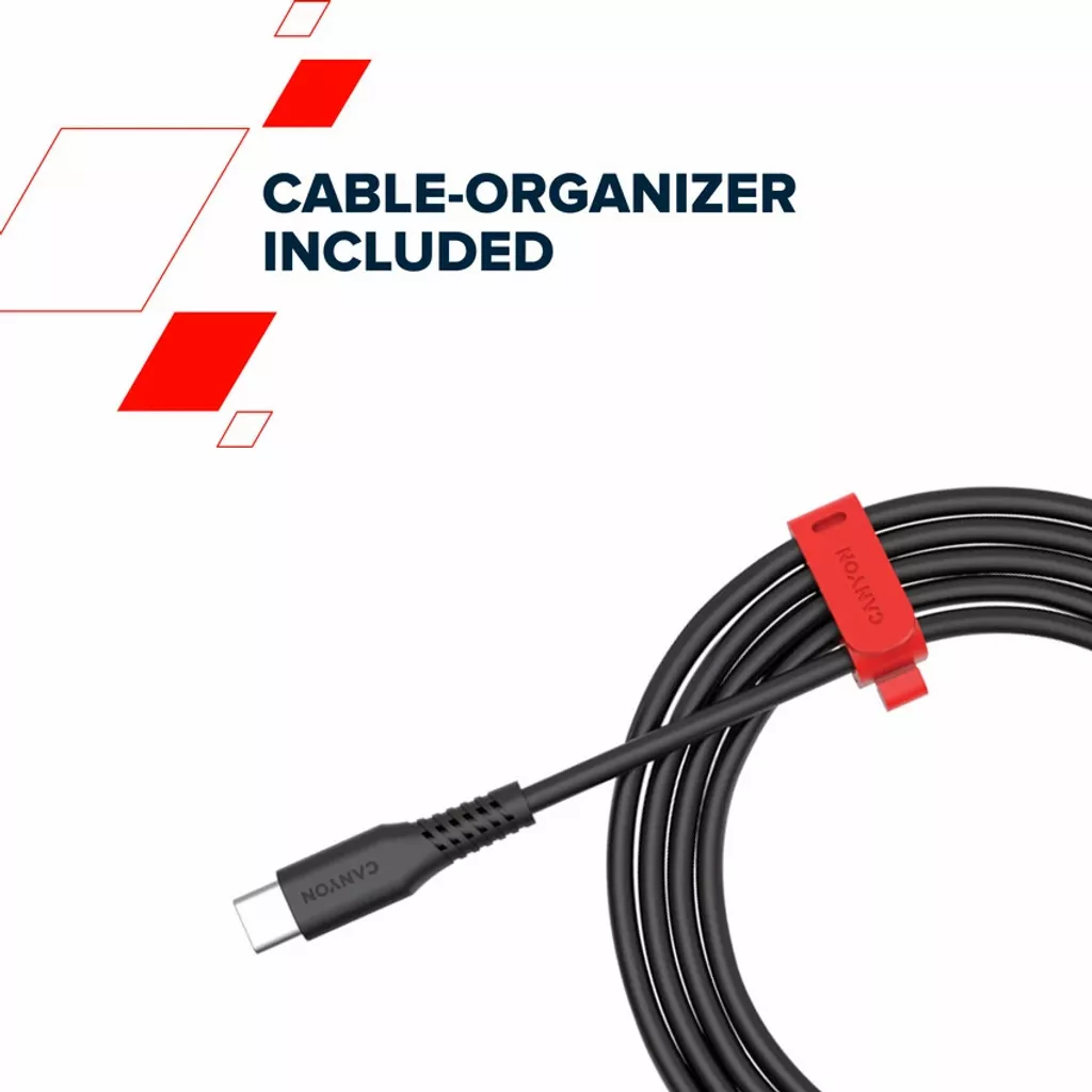 USB-C - USB-C Cable CC60SC20 (Silicone, USB 2.0, 2m) - Photo 4