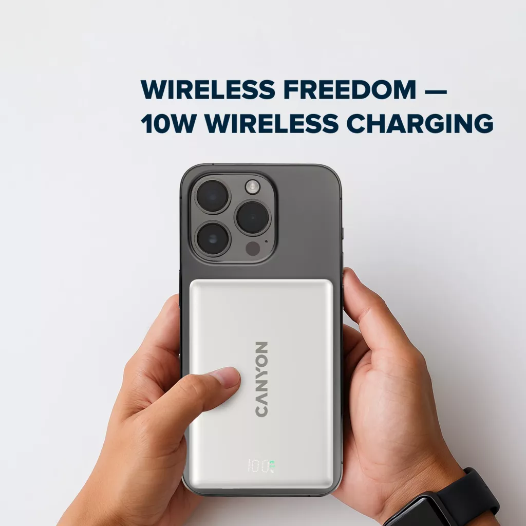 Batería externa inalámbrica magnética OnPower 500 - Photo 11