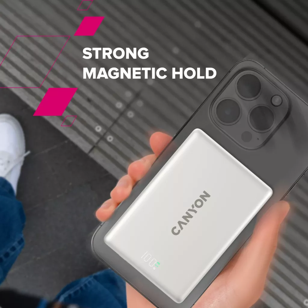 Batería externa inalámbrica magnética OnPower 511 - Photo 9