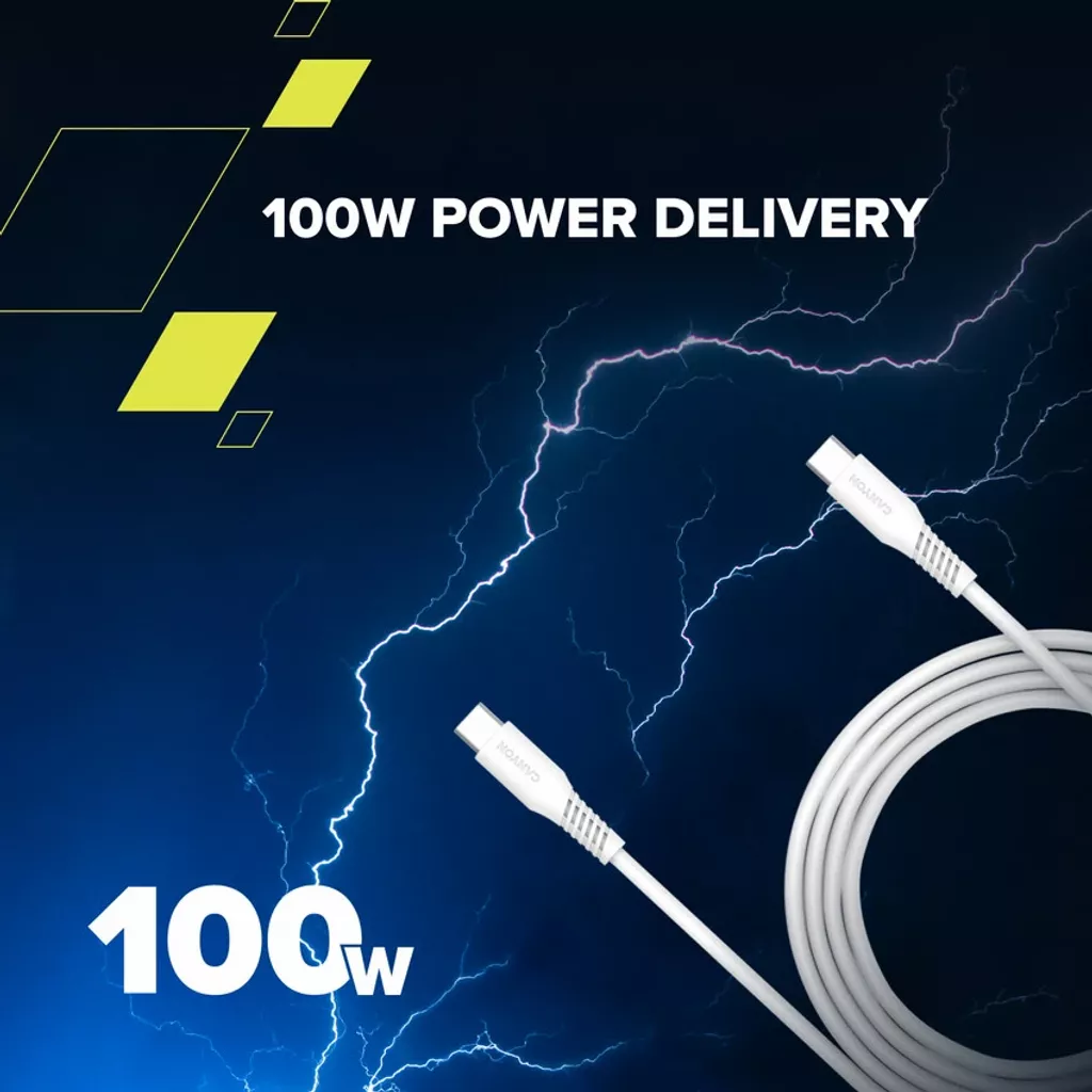 USB-C - USB-C Kabel (Silikon, USB4, 1,2 m) - Photo 3