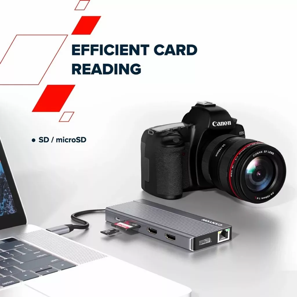 13-портовый USB-C хаб DS-16 - Photo 13