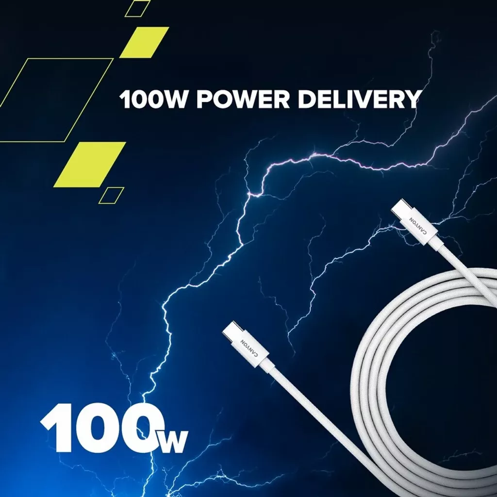 Kabel USB-C - USB-C (Opletený kabel ve stylu Apple, USB 4, 2 m) - Photo 7