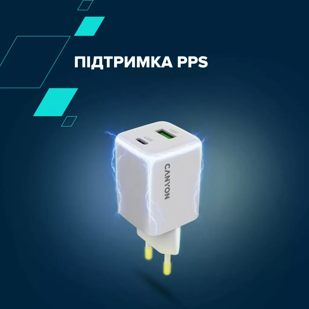 Мережевий зарядний пристрій CU45AC - Photo 11