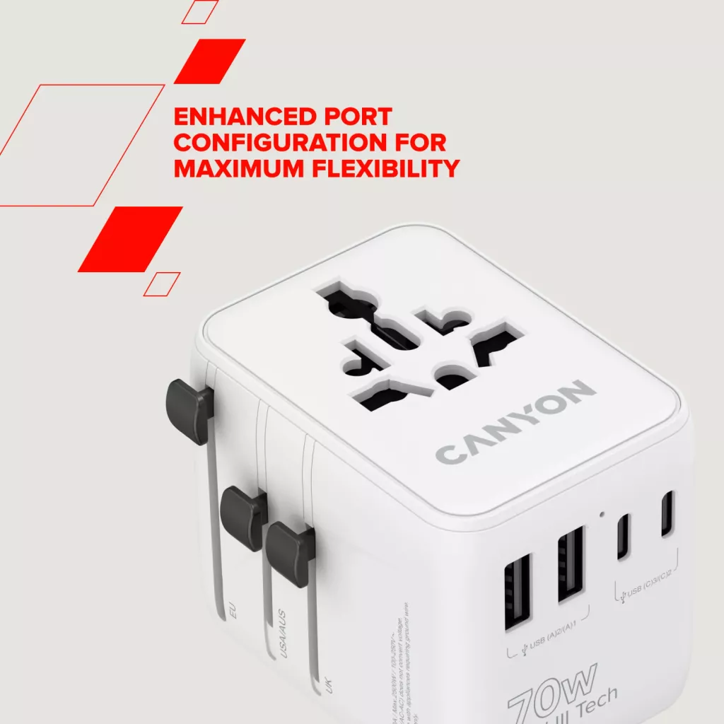 Universal Travel Adapter OnTour 70 - Photo 8