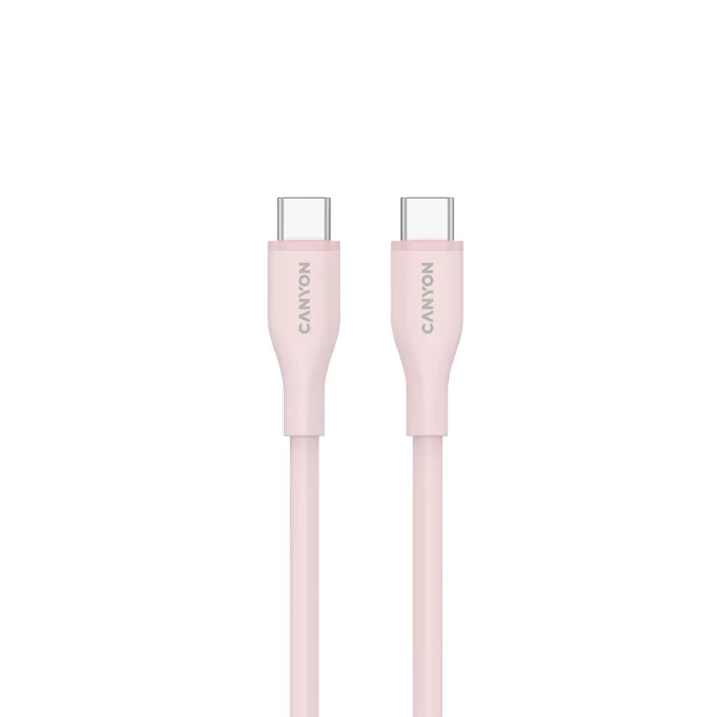 USB-C-zu-USB-C-Kabel CC60SC10 (Silikon, USB 2.0, 1 m) - Photo 2