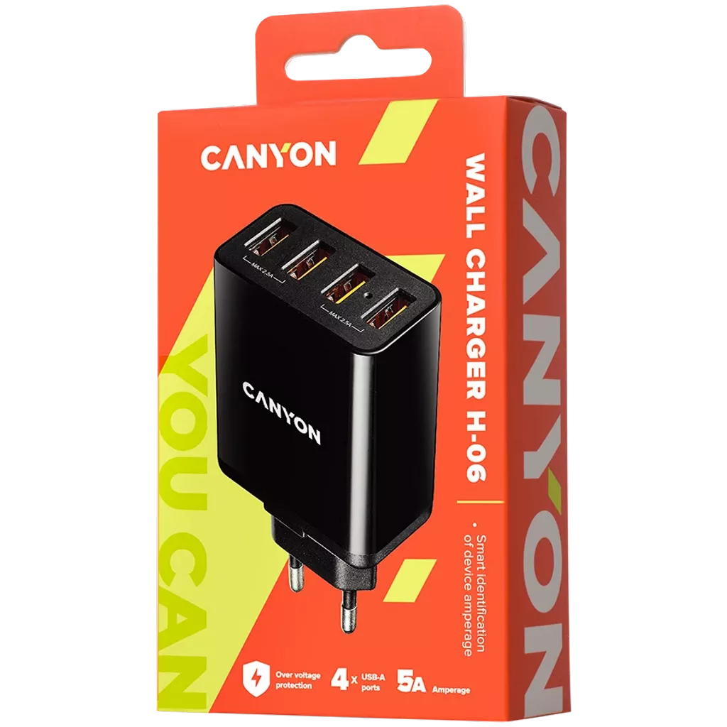 Powerful Technology Multi-USB Wall Charger 5A H-06 - Photo 2