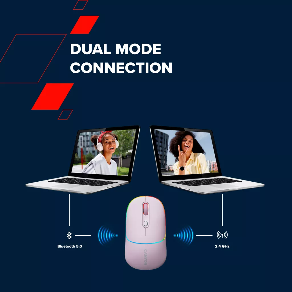 2v1 bezdrôtová optická myš Bluetooth MW-22 - Photo 9