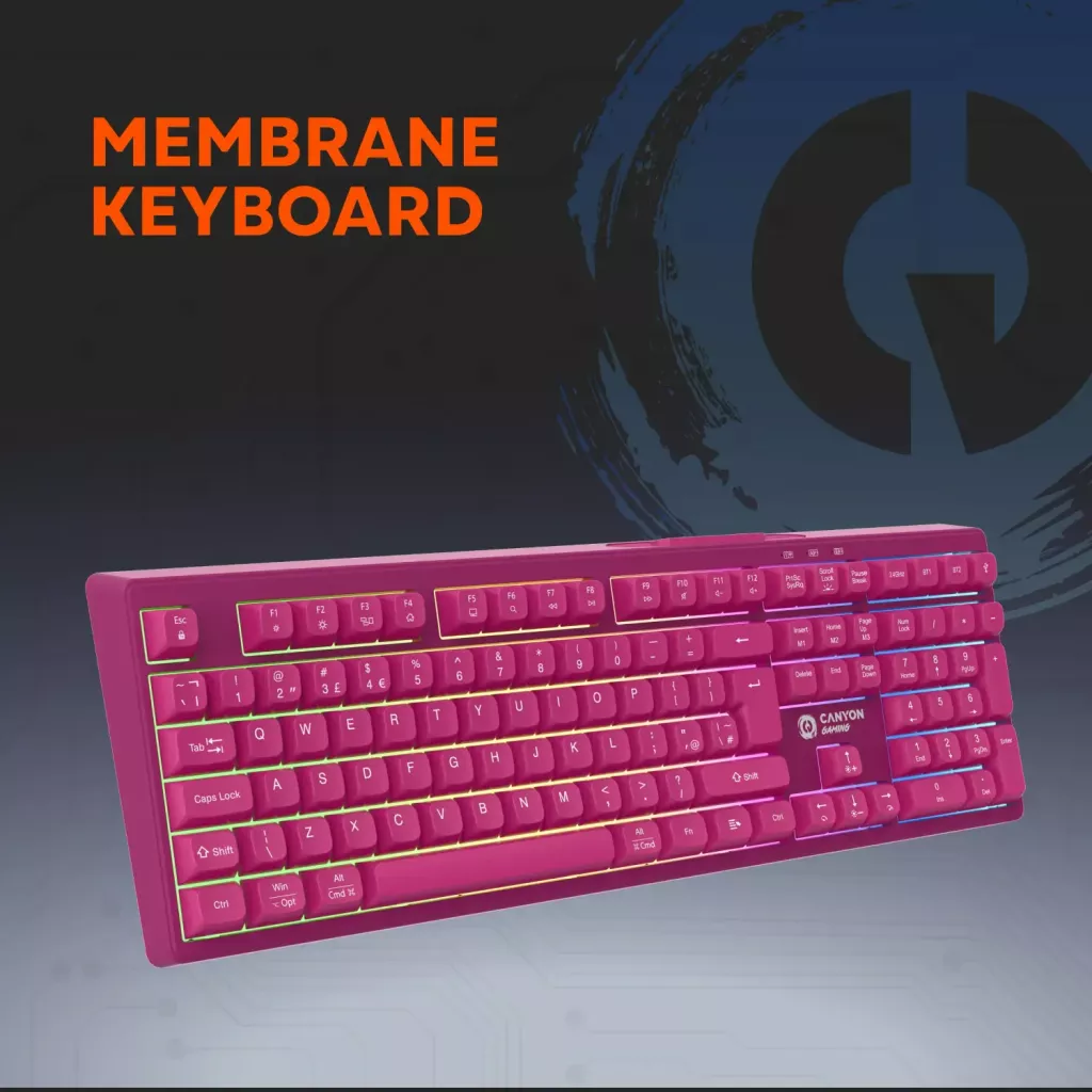 Wireless Membrane Keyboard Fortnax GKW-2 - Photo 9