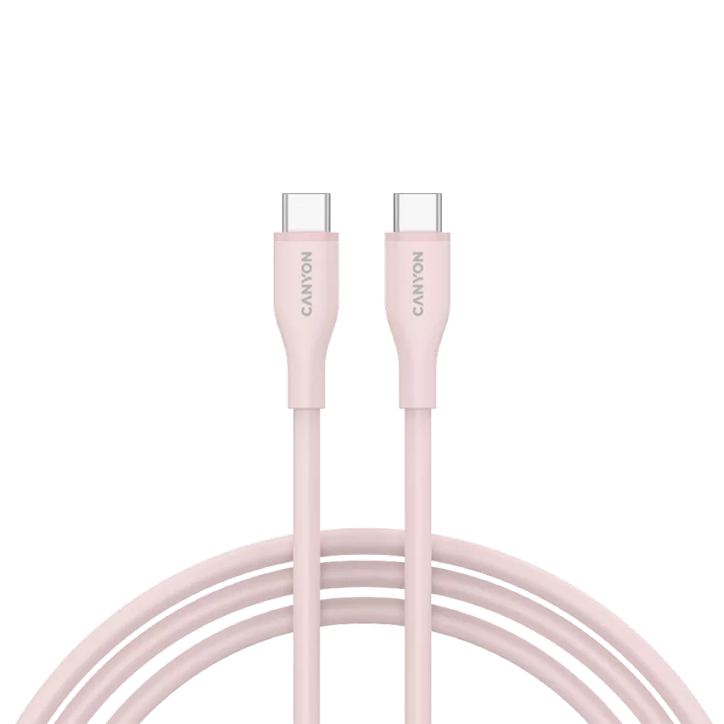 USB-C-zu-USB-C-Kabel CC60SC10 (Silikon, USB 2.0, 1 m)