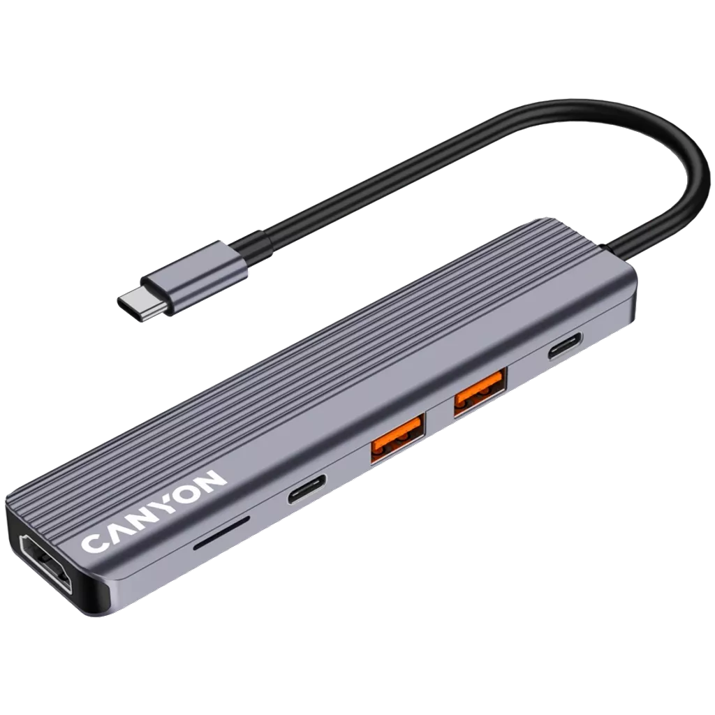 6 portový USB-C HUB DS-17 - Photo 4