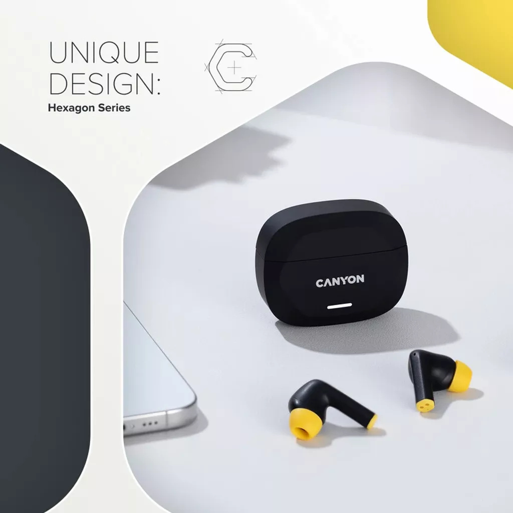 Skutočne bezdrôtový stereo headset Hexagon 7 - Photo 14