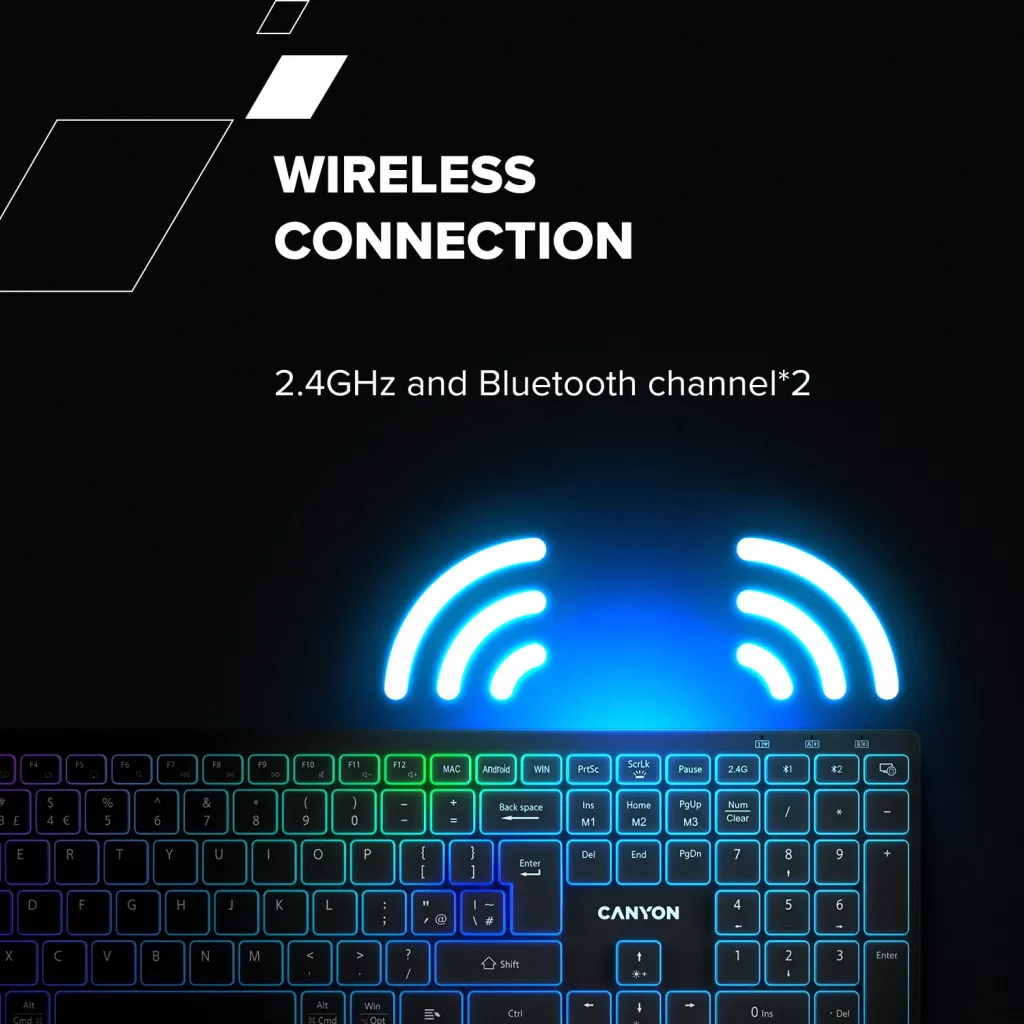 Wireless Keyboard HKB-W11 - Photo 8