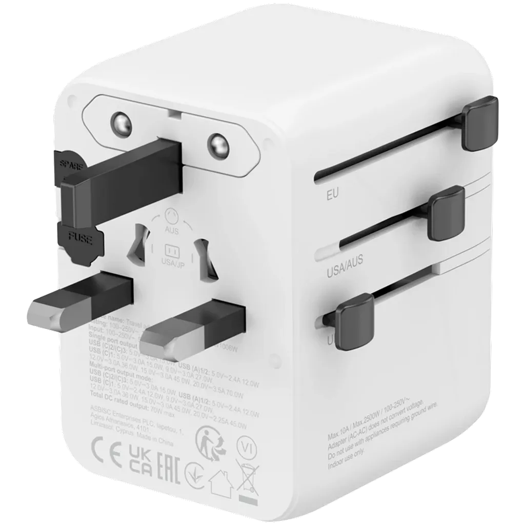 Universal Travel Adapter OnTour 70 - Photo 2
