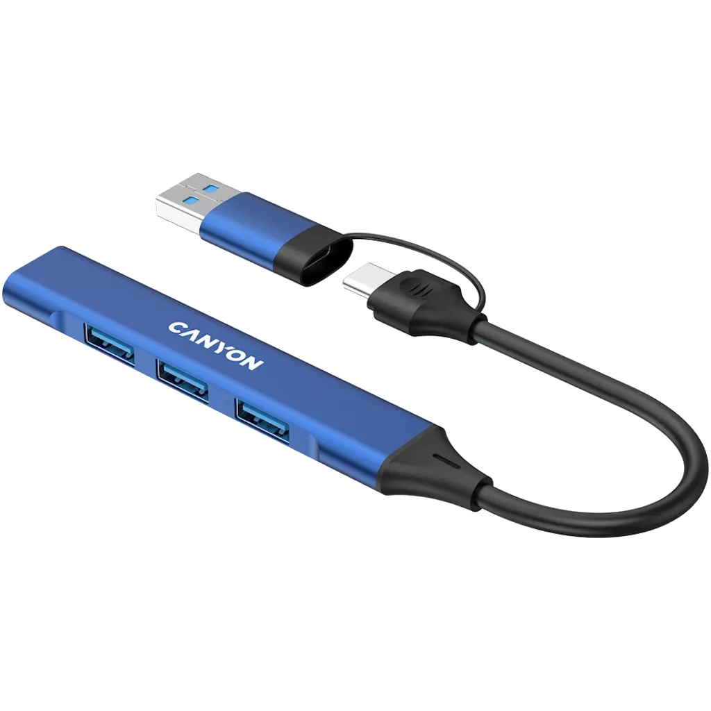 4 portový USB-C HUB DS-02 - Photo 5