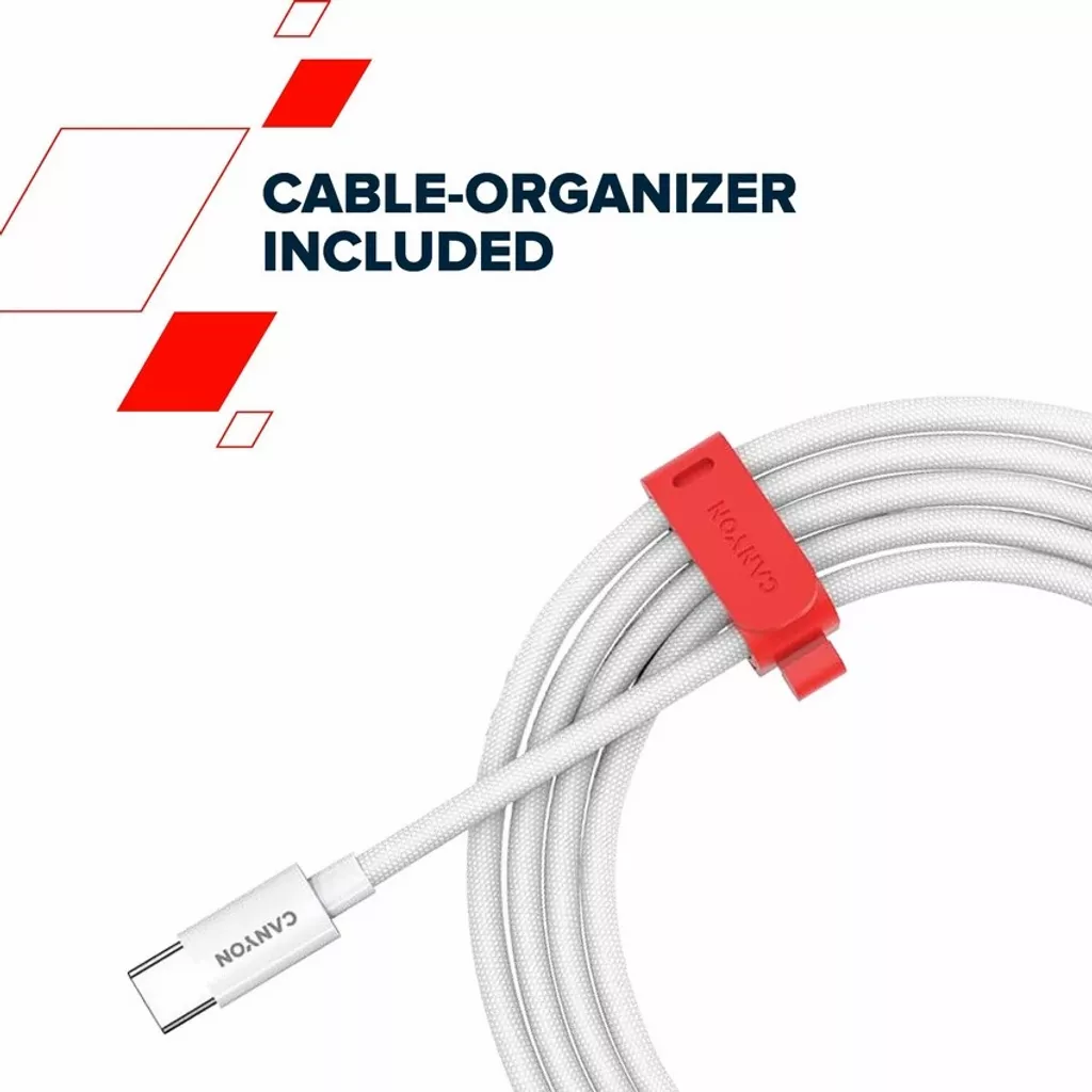 USB-C - Кабель USB-C (Apple Braided, USB4, 1,2 м) - Photo 6