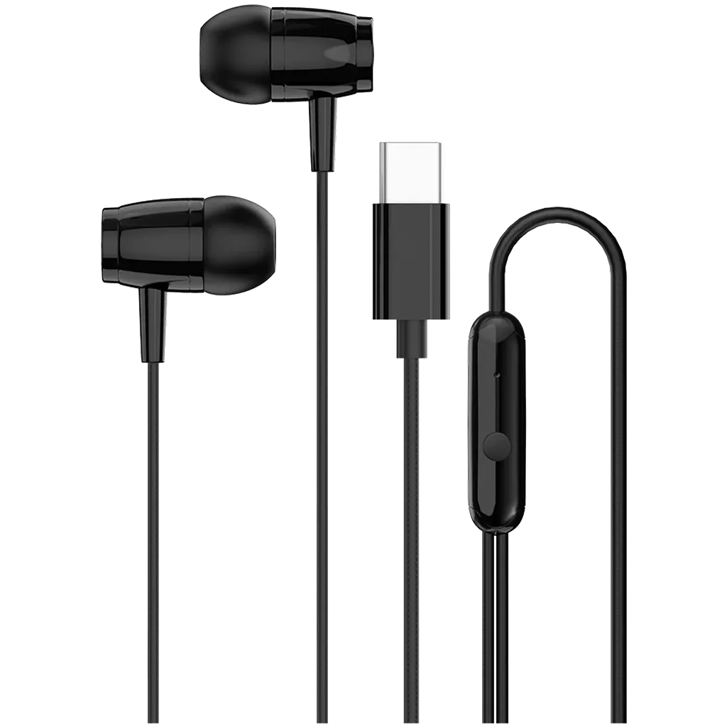 USB Type-C Wired Earphones SEP-5 With 1.2-m Cable