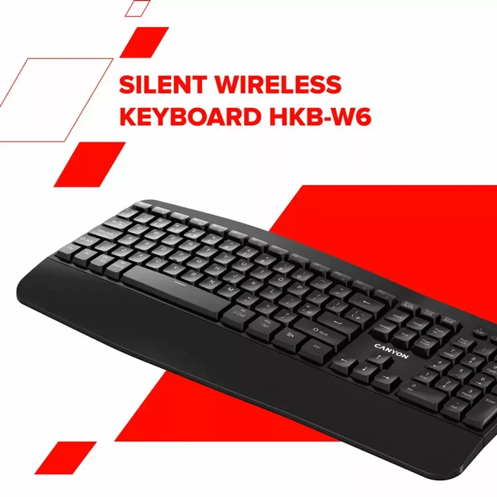 Ergonomic Wireless Keyboard HKB-W6 - Photo 12