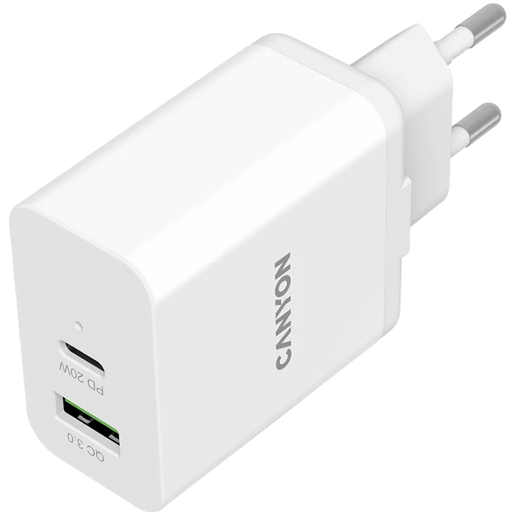 Wall Charger PD 20W + QC 3.0 18W H-20-03 - Photo 2