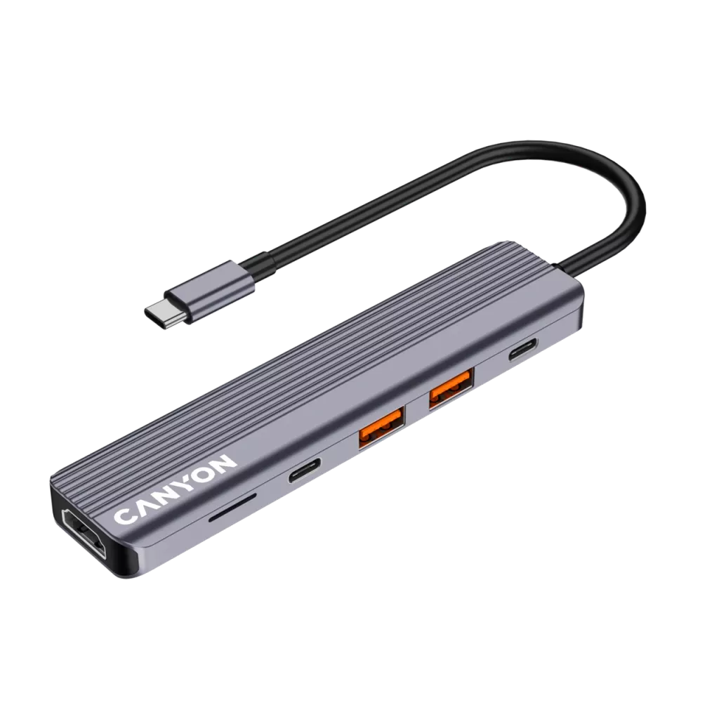 6 Ports USB-C HUB DS-17 - Photo 4