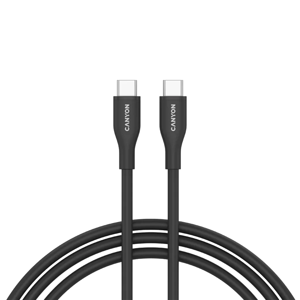 USB-C-zu-USB-C-Kabel CC60SC10 (Silikon, USB 2.0, 1 m)