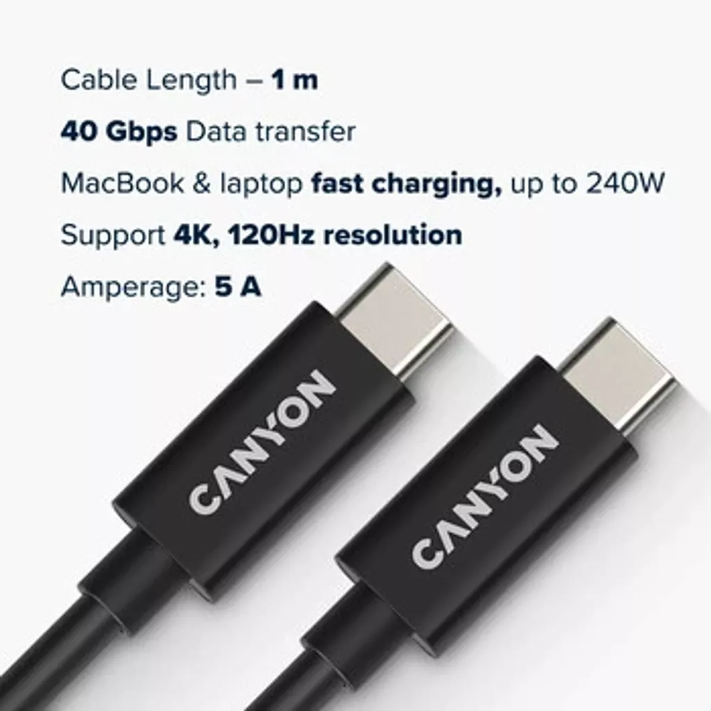 USB 4.0 πλήρως εξοπλισμένο καλώδιο UC-44 - Photo 3