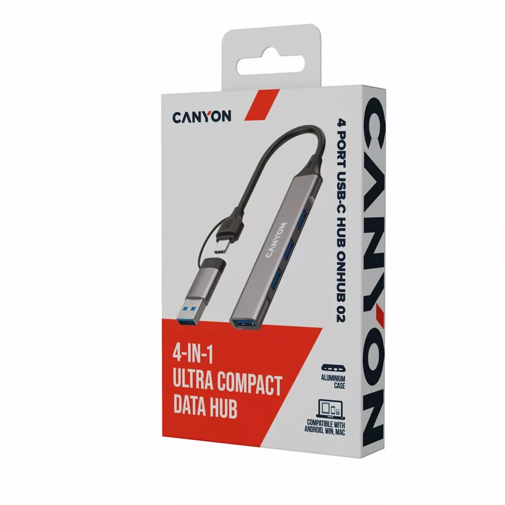 4 Port USB-C Hub DS-02 - Photo 5