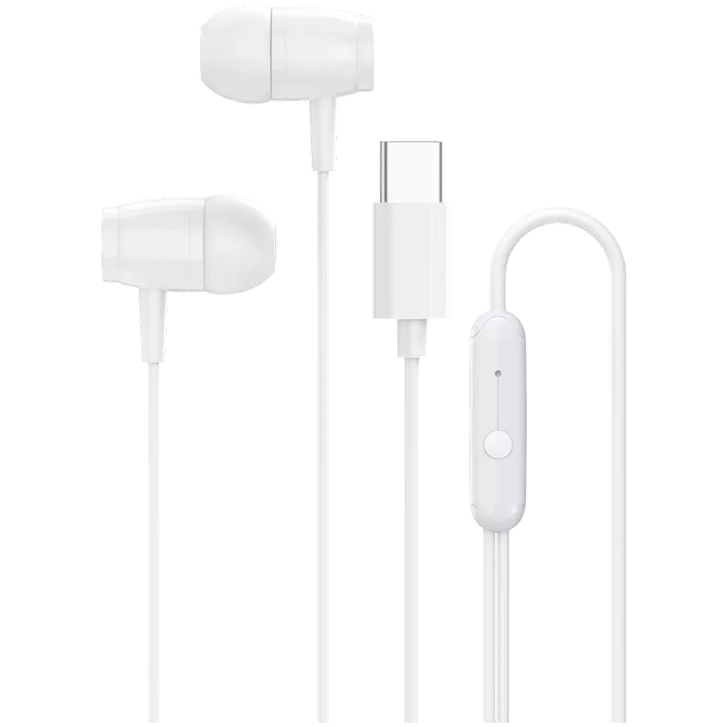 USB Typ-C káblové slúchadlá SEP-5 s 1.2-m káblom