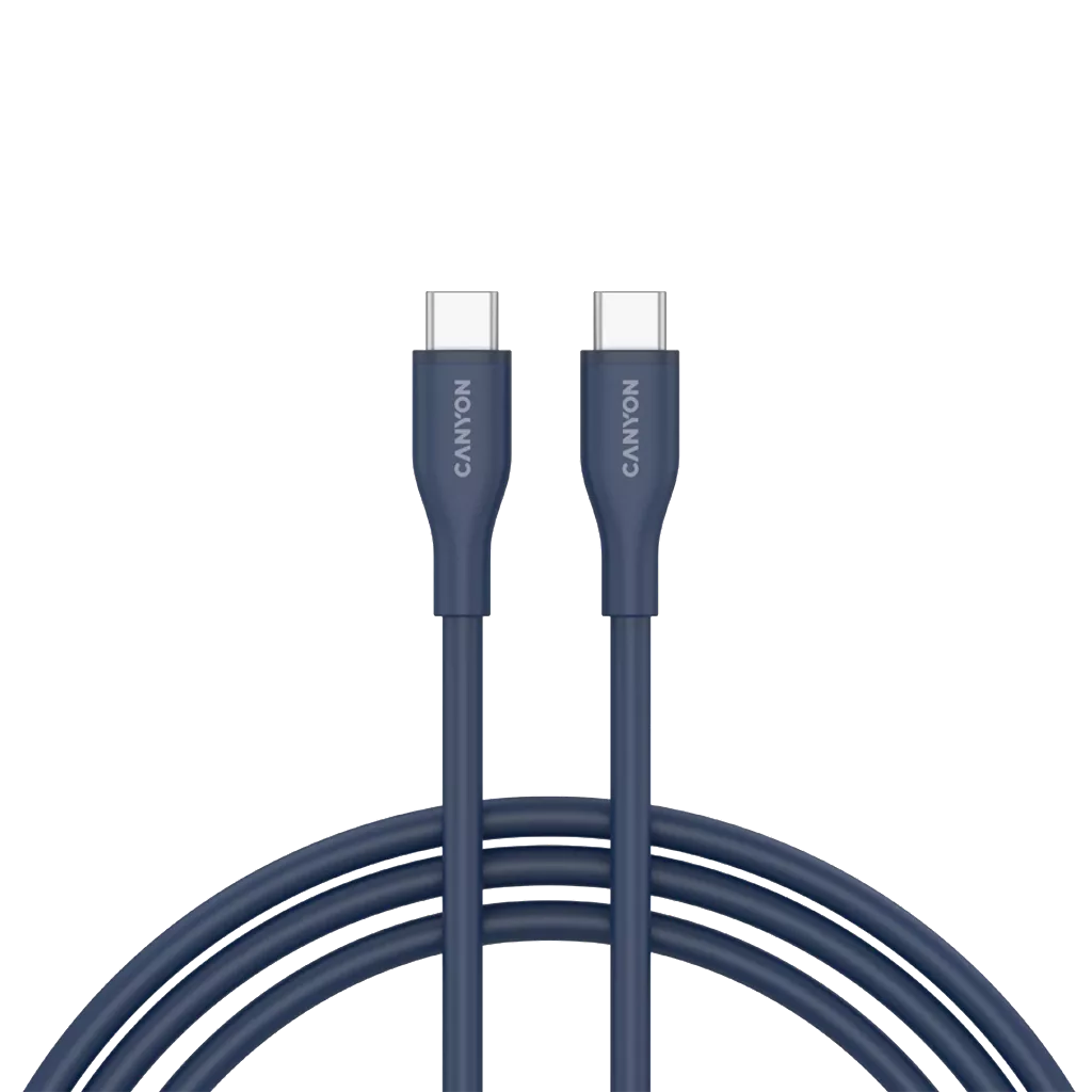USB-C - USB-C kábel CC60SC10 (silikón, USB 2.0, 1m)