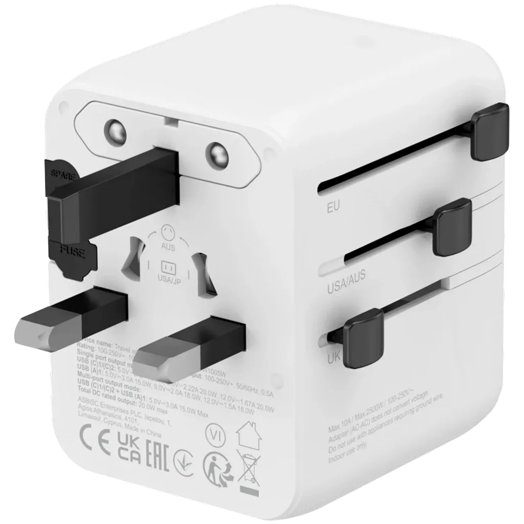 Universal Travel Adapter OnTour 20 - Photo 6