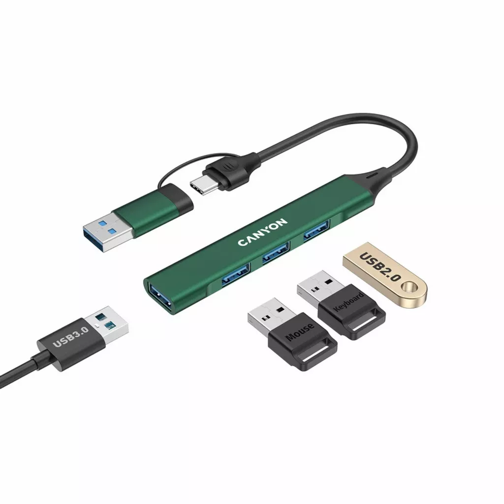 4 Port USB-C Hub DS-02 - Photo 4