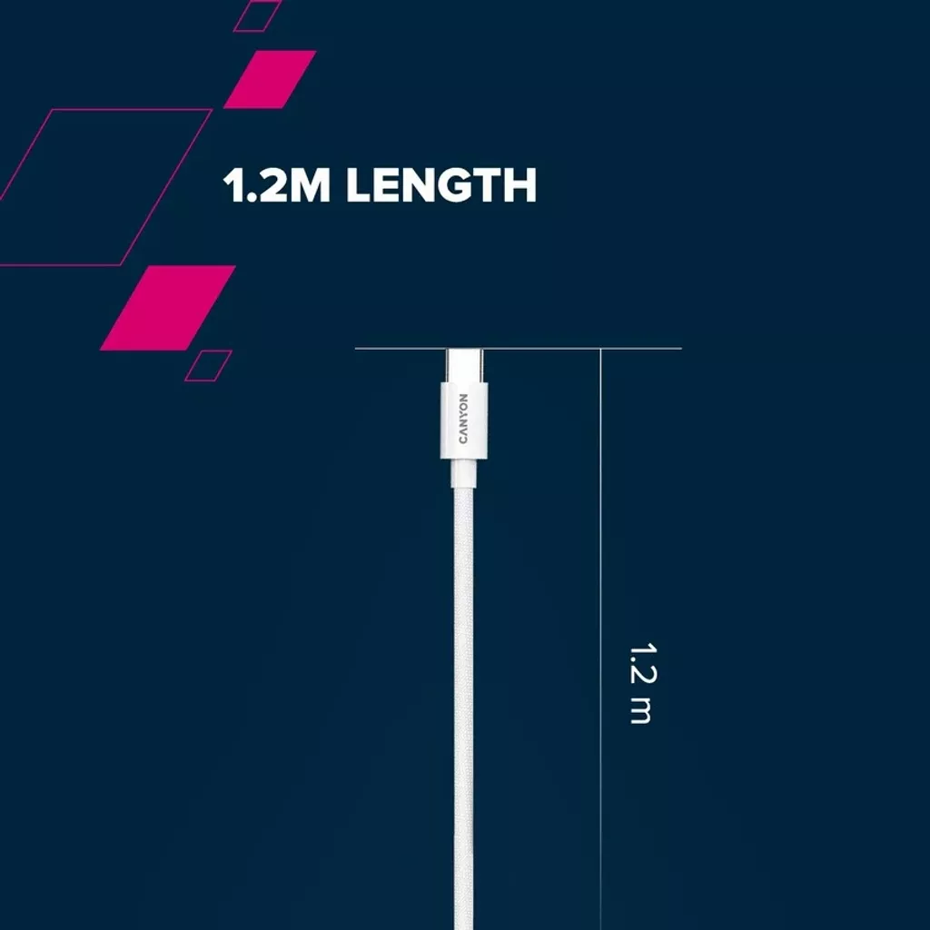 USB-C - Кабель USB-C (Apple Braided, USB4, 1,2 м) - Photo 8