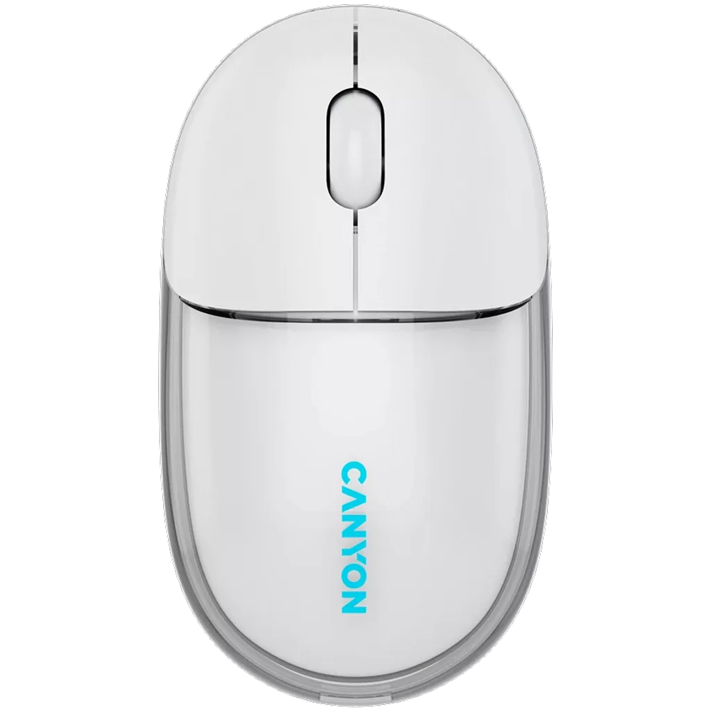 Input Devices - Mouse CANYON OnClick 24 (Wireless 2.4GHz 1200dpi), White
