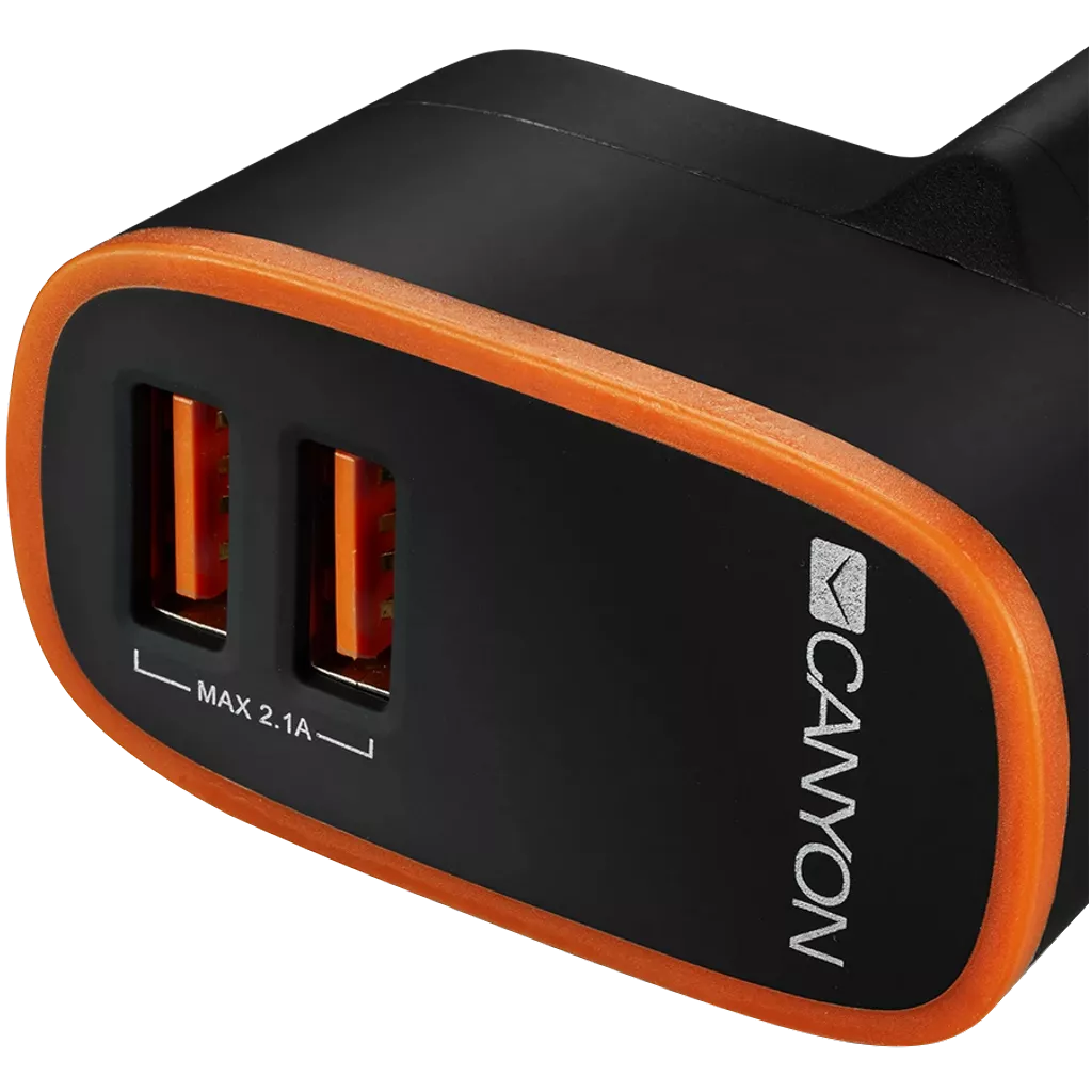 Lightweight Double-USB Wall Charger H-02