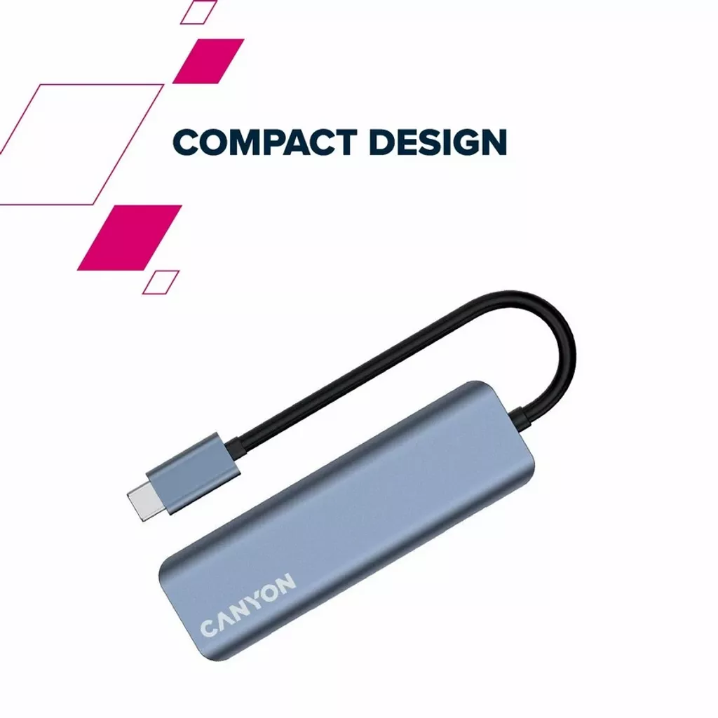5 portový USB-C HUB DS-18 - Photo 10