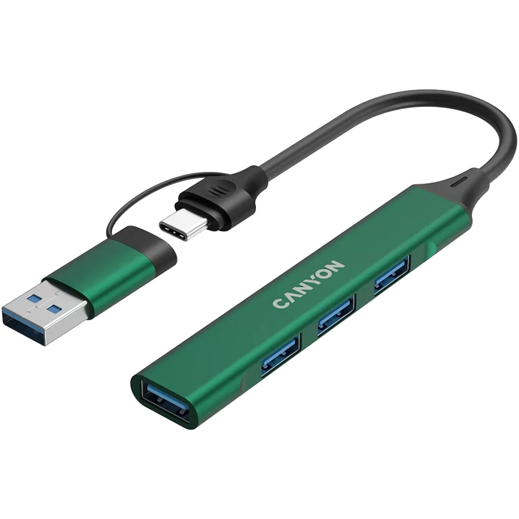 4 portový USB-C HUB DS-02 - Photo 3