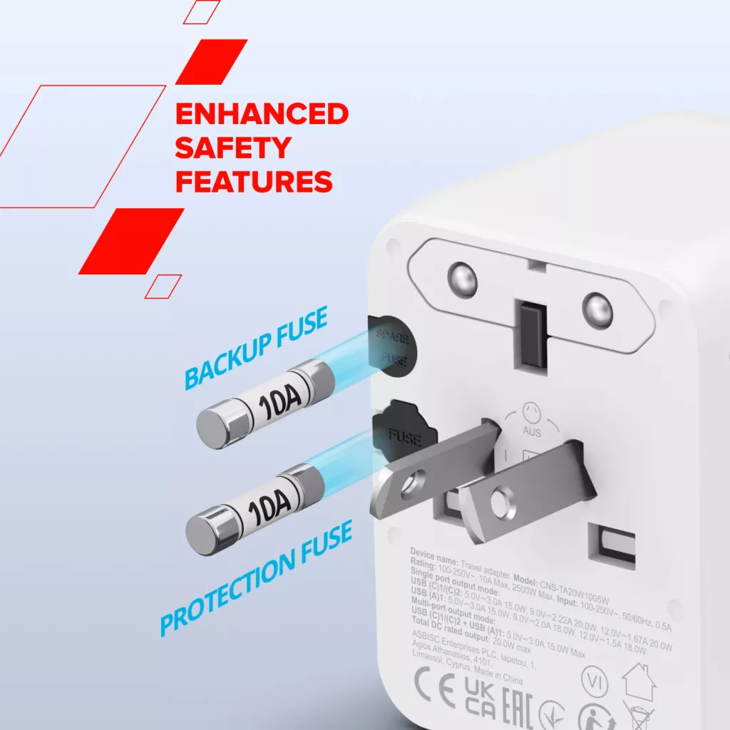 Universal Travel Adapter OnTour 20 - Photo 10