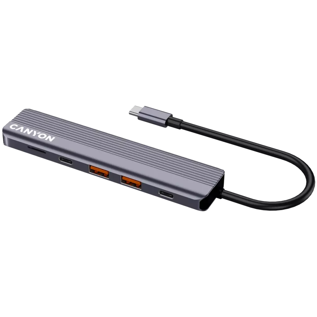 6 portový USB-C HUB DS-17 - Photo 5