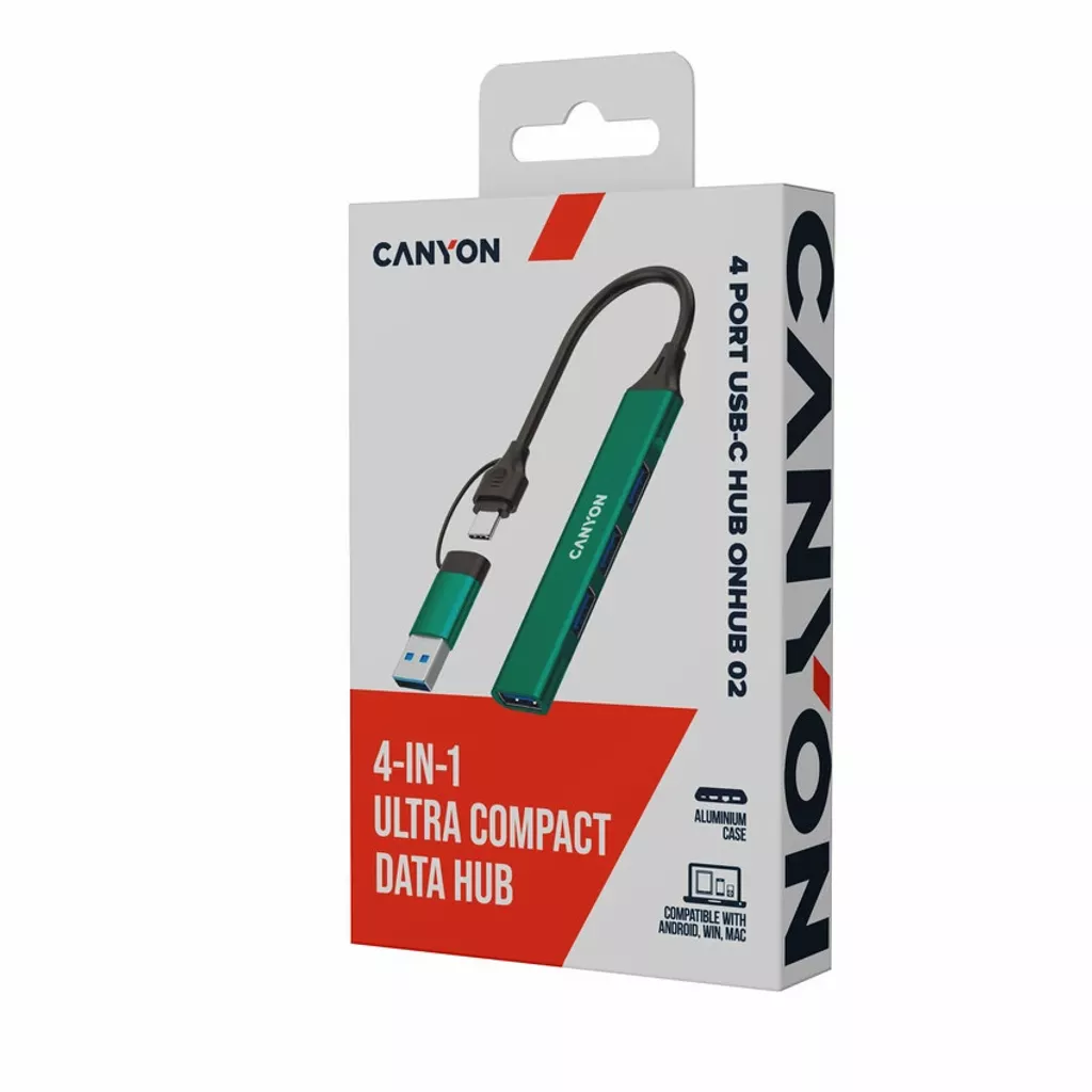 4 Port USB-C Hub DS-02 - Photo 5