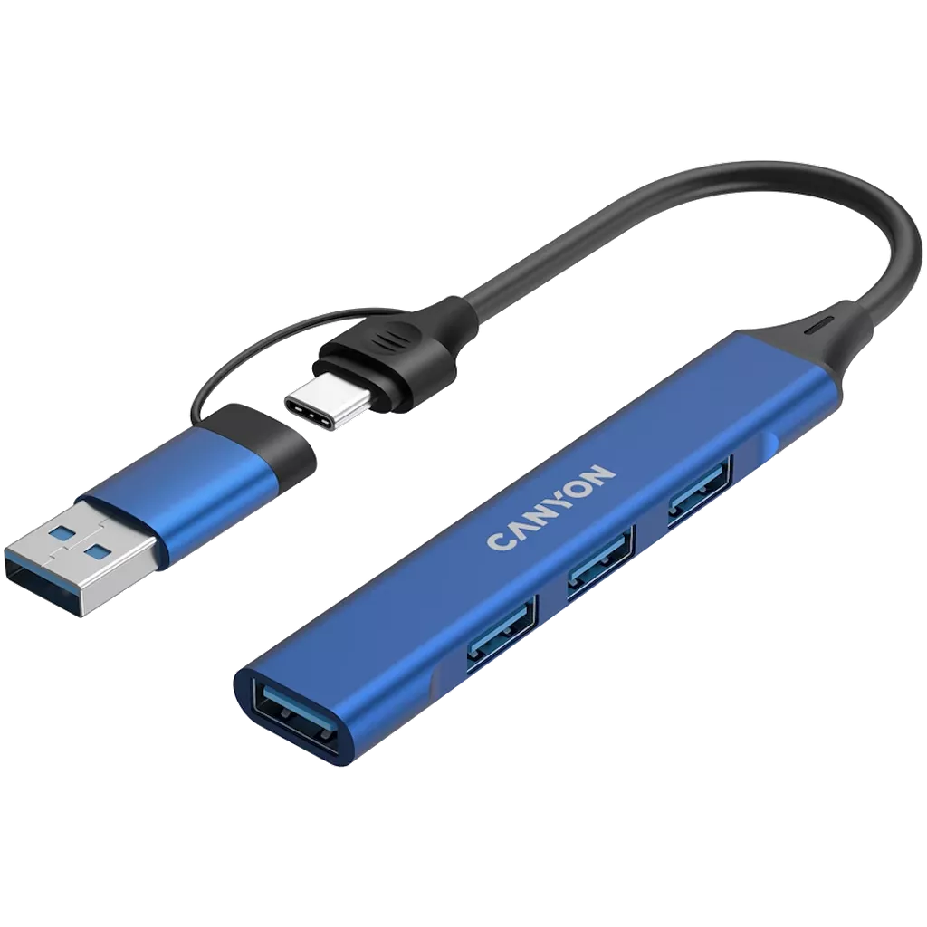 4 portový USB-C HUB DS-02 - Photo 3