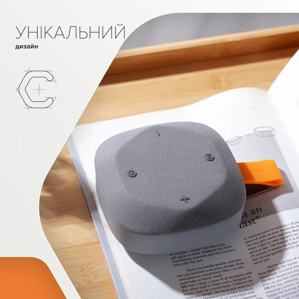 Портативна бездротова колонка Hexagon 10 - Photo 10