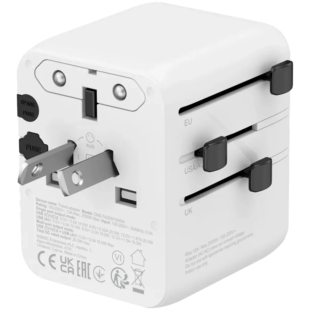 Universal Travel Adapter OnTour 20 - Photo 4